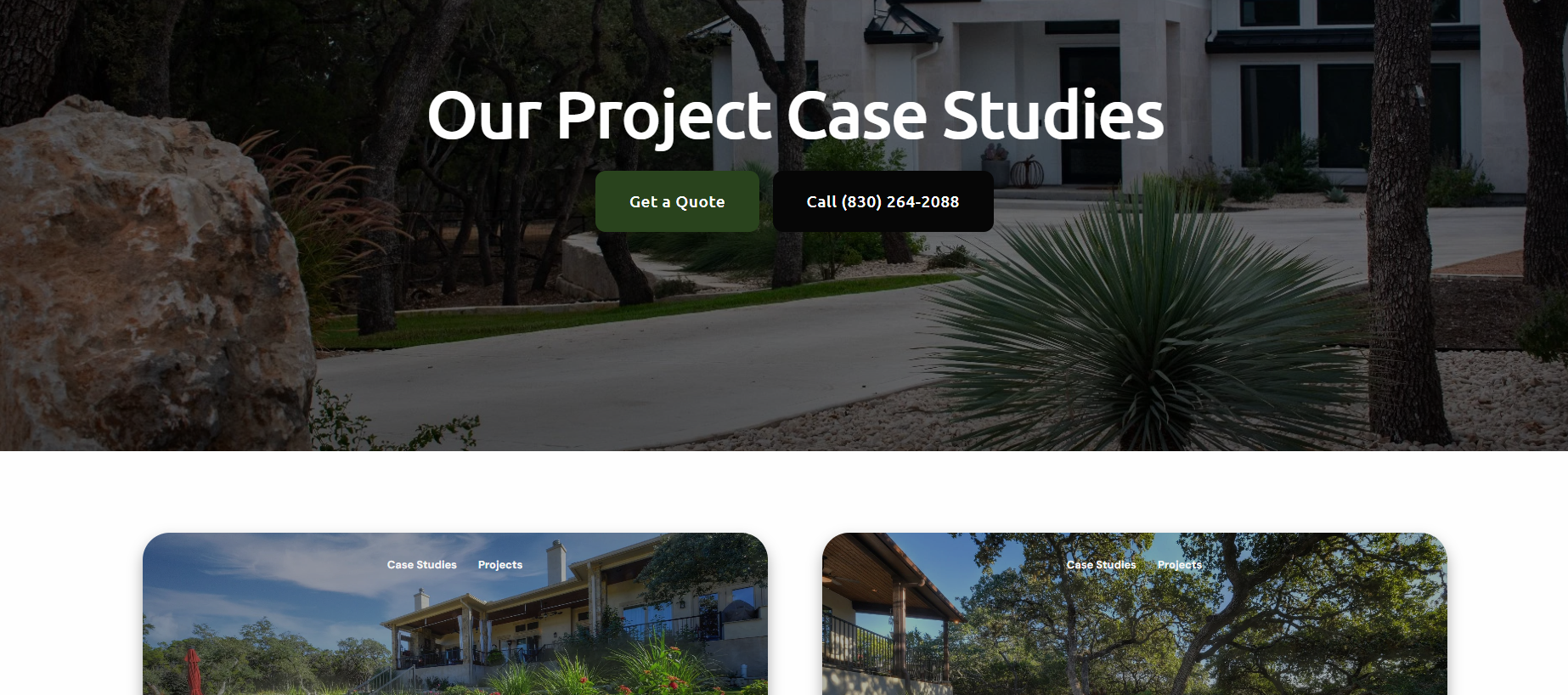 Case studies and project examples