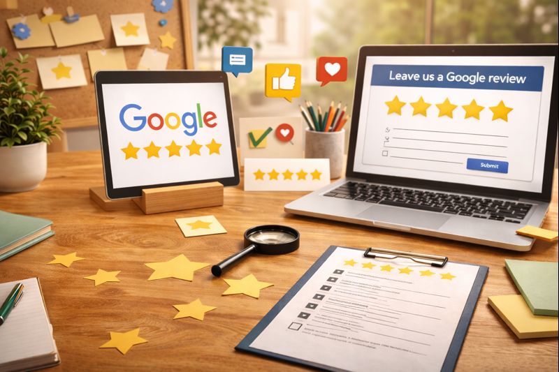 Feedback and review building strategy
